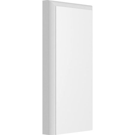 Standard Foster Plinth Block With Rounded Edge, 2 1/2W X 5H X 1/2P